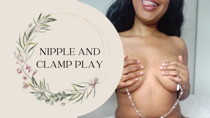 Nipple play - Watch me tease myself