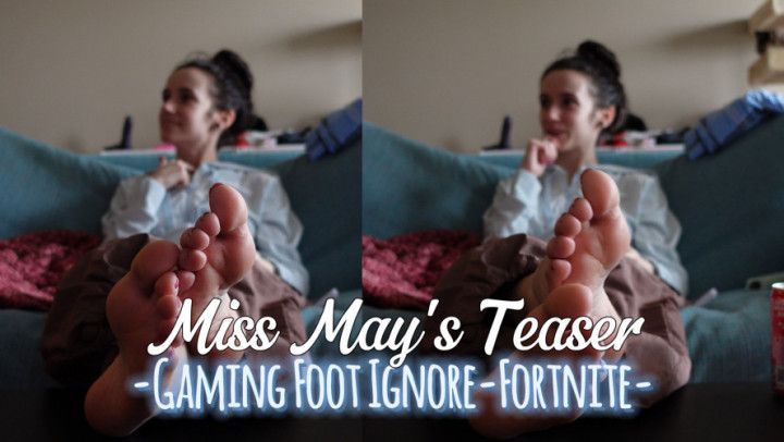 Gaming Foot Ignore No. 1 -Fortnite