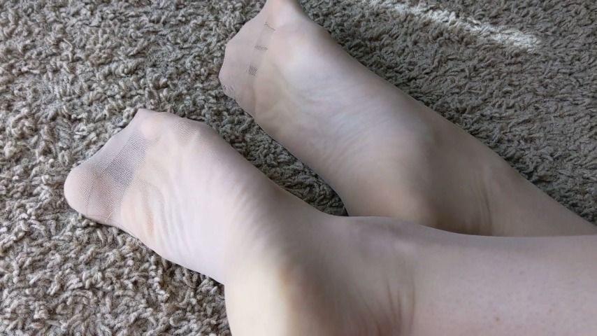 Stinky Feet Nylon JOI Orange Toes