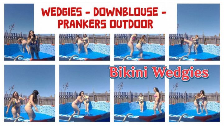 BIKINI - WEDGIES - DOWNBLOUSE - PRANKERS OUTDOOR