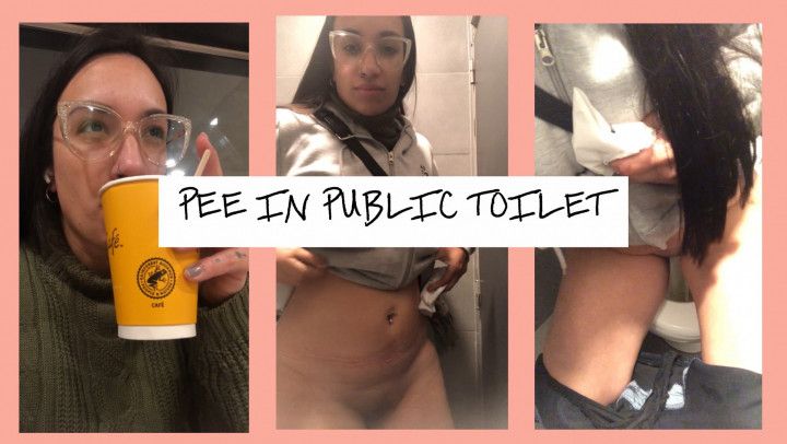 PEE IN PUBLIC TOILET