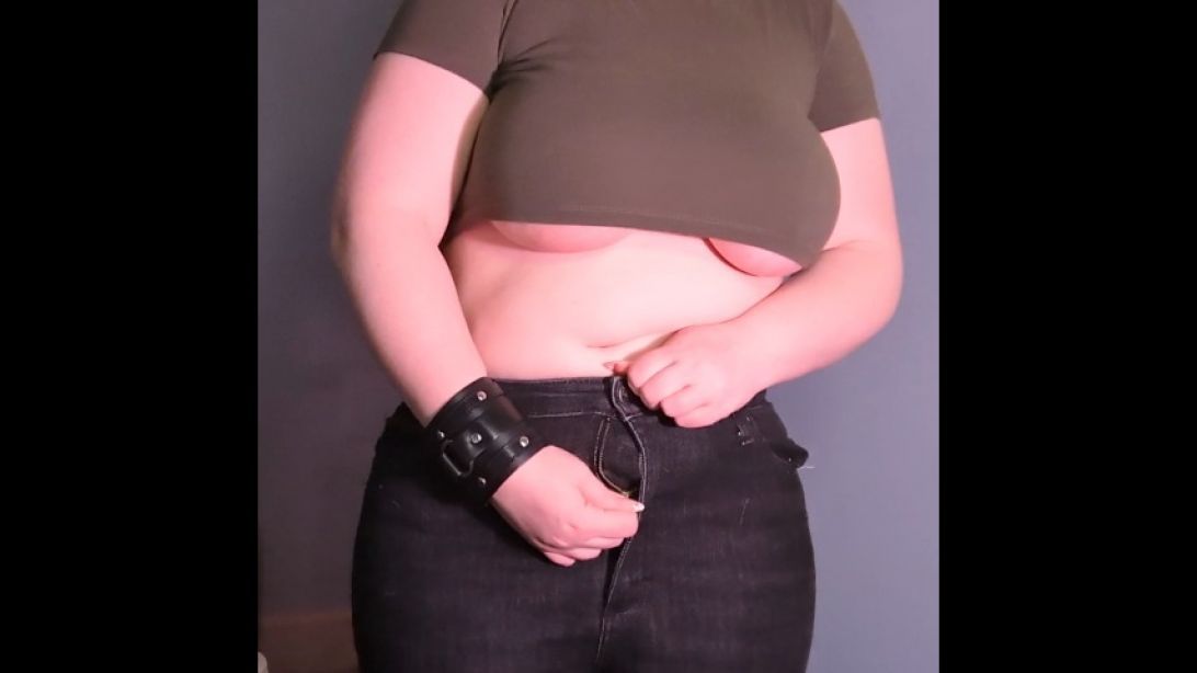 Uh oh! My Old Jeans Barely Fit! BBW Old clothes try on