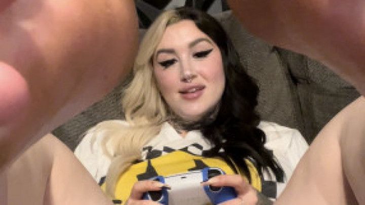 Gamer Girl Roommate Makes You Worship Her Feet