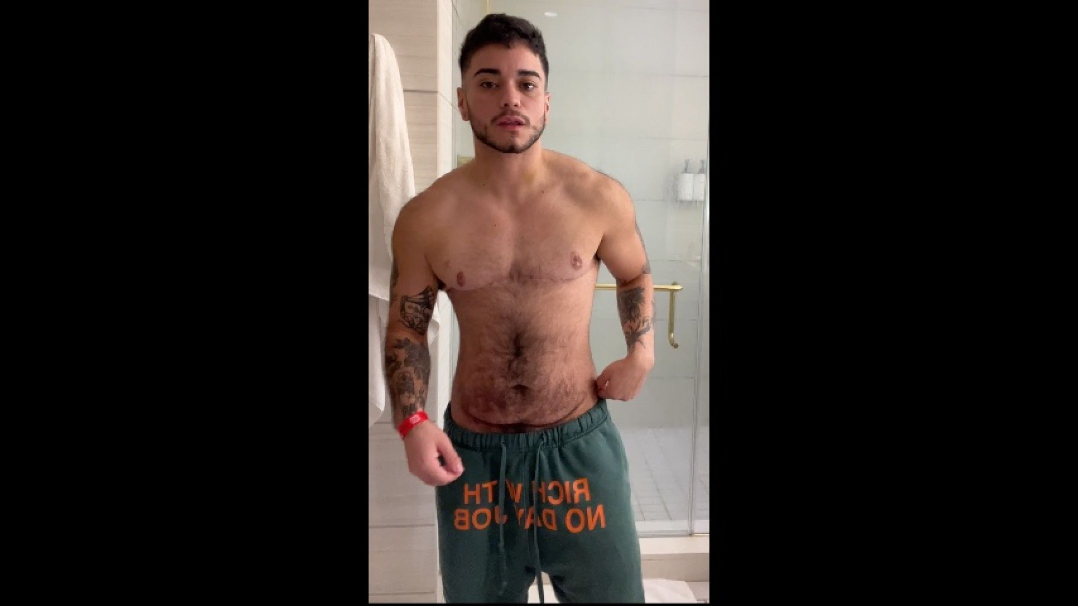 FTM Apollo Moon gives you a shower tease