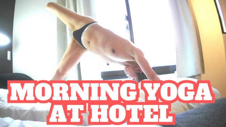 Morning Yoga at Hotel