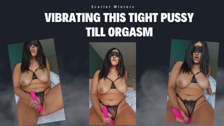 Horny Teacher in Leggings Vibrating her Pussy Till Orgasm