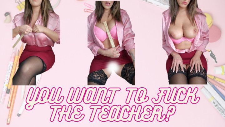 Horny Busty Teacher Want You to Fuck Her