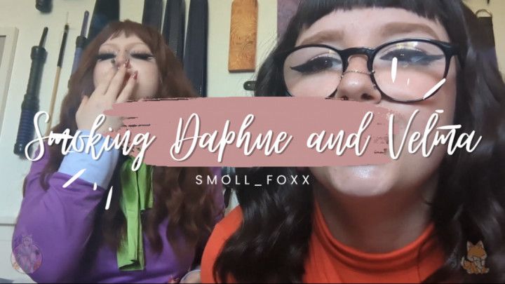 Smoking Velma and Daphne