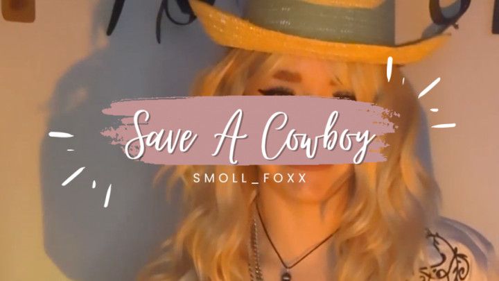 Save a Cowboy, Ride Horse Silicone