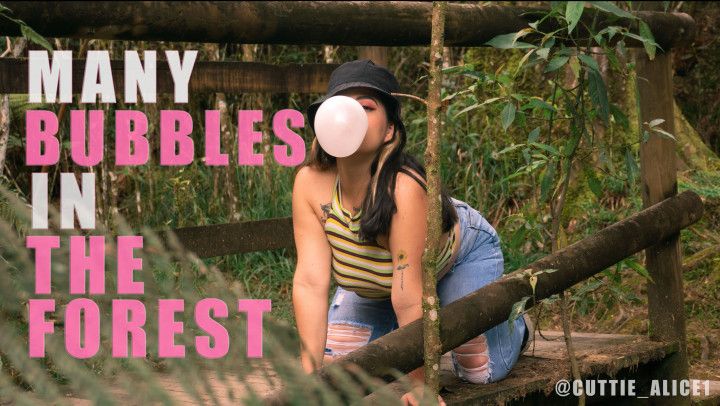 Many Bubbles and Tits in the forest