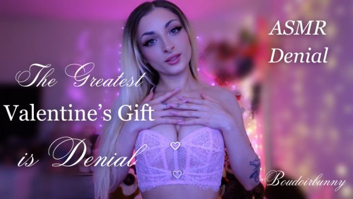 Denial Is My Valentine's Gift to You ASMR