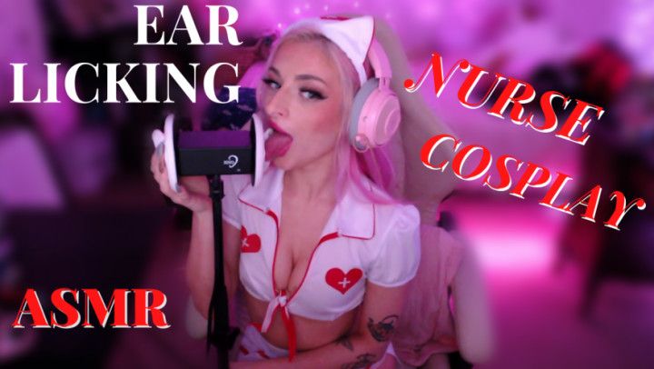 ASMR Nurse Licks You Back to Health