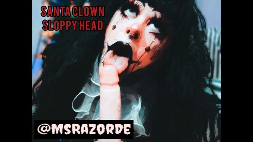 Santa Clown Sloppy Head