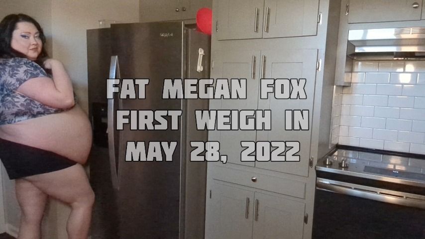 Fat Megan Fox's First Official Weigh-in