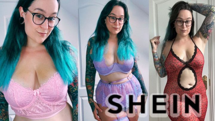 ElizabethHunny Tries On Shein Lingerie