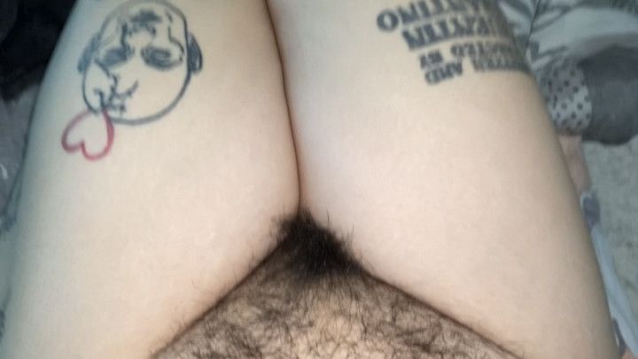 SHOWING YOU HOW I PLAY WITH MY PRETTY HAIRY PUSSY