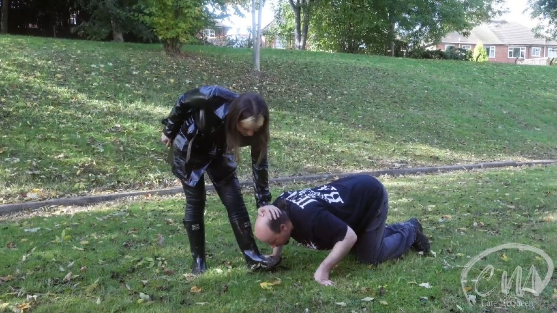 Using a Stranger to clean My Muddy Boots