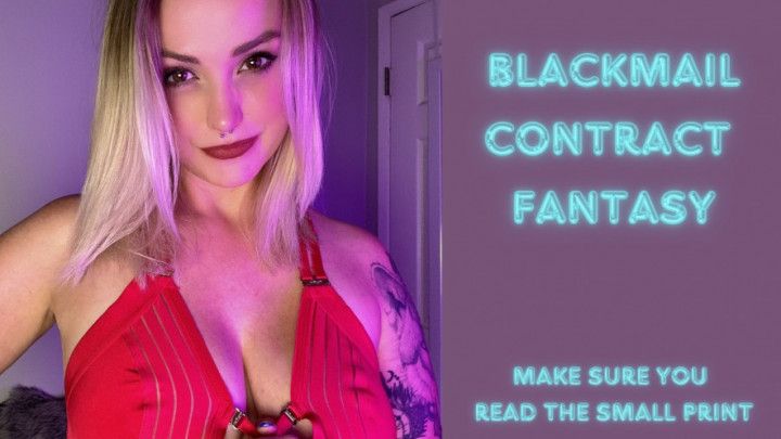 Blackmail contract fantasy