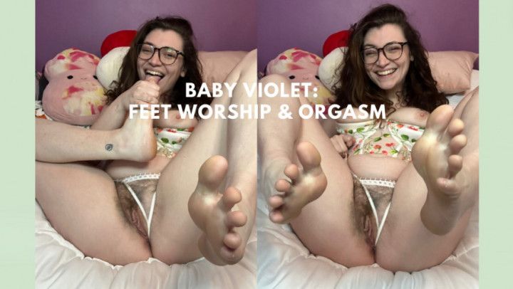 Feet Worship and Orgasm