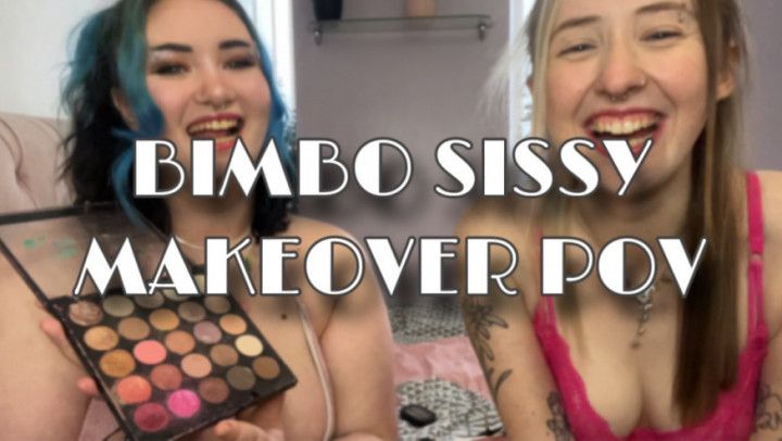 Bimbo Makeup For Sissies POV