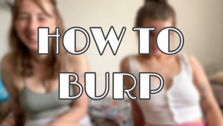 How To Burp