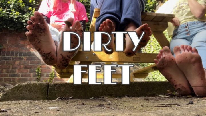 Barefoot Walk and Dirty Feet