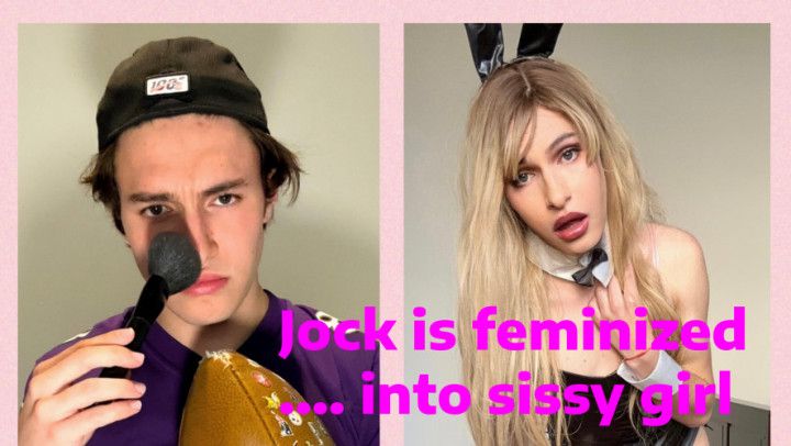 Jock is Feminized Into Sissy Girl