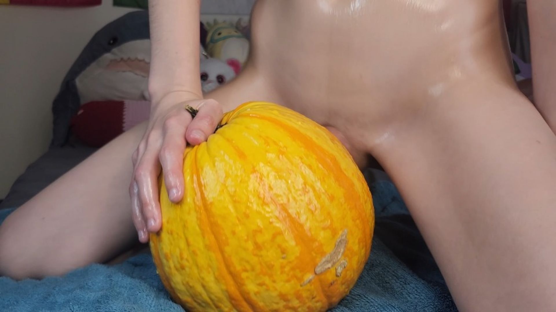 Making Pumpkin Pie with my Girl Cock