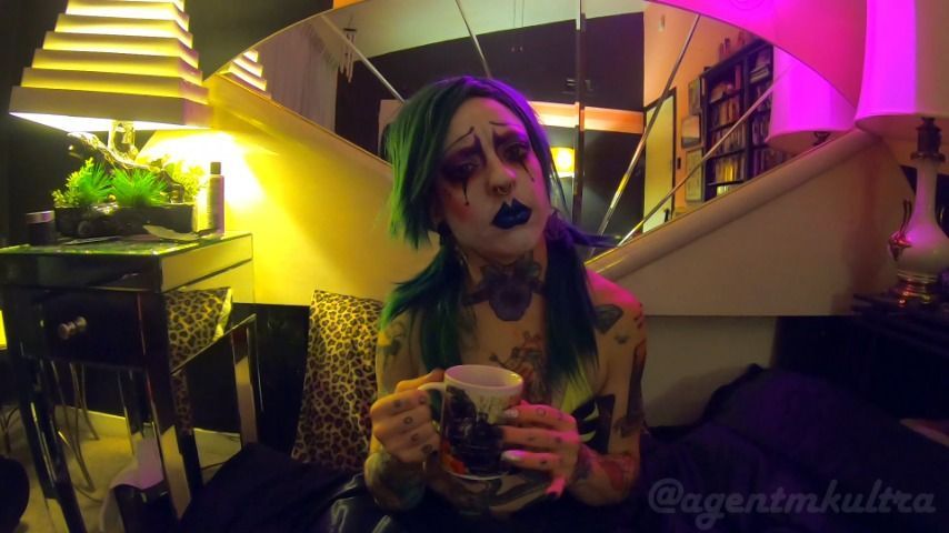 ASMR CLOWN GIRL SIPS TEA AND JUDGES YOU