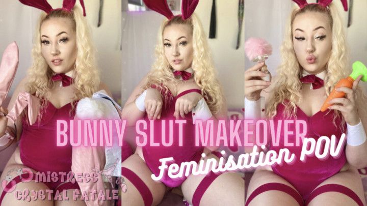 POV GIVING YOU A BUNNY SLUT MAKEOVER