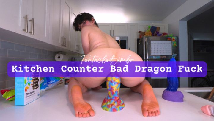 Kitchen Counter Bad Dragon Fuck