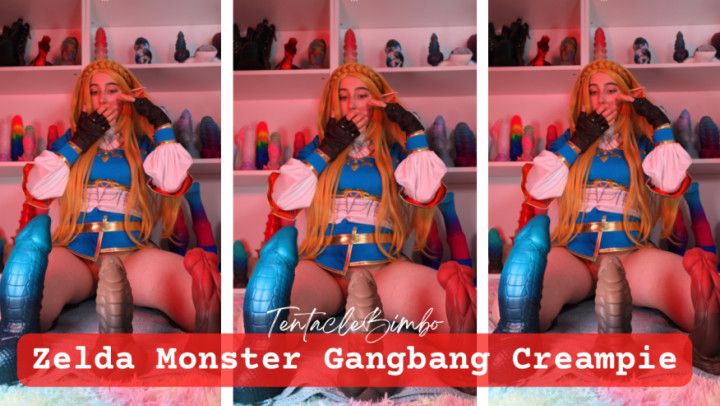 Zelda Monster Creampie Gangbang