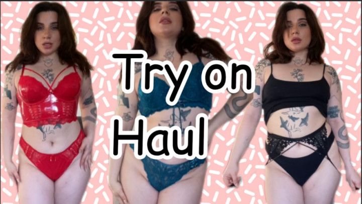 New Lingerie Try On Haul