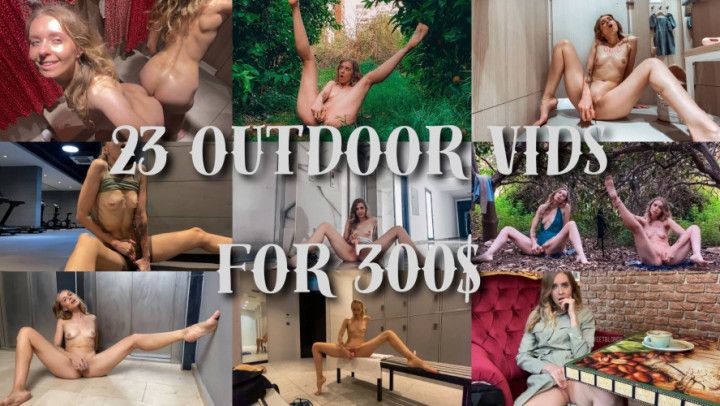 ALL OUTDOORS FOR $300