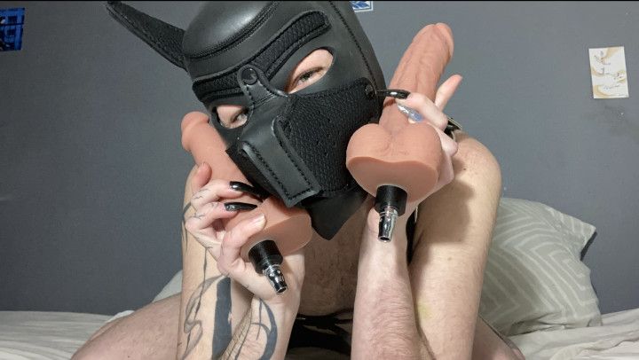 Horny Puppy Need a DP - FTM pussy boy