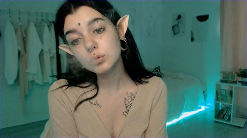 smoking elf