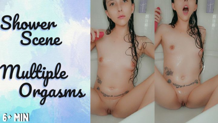 Multiple Orgasms in the Shower