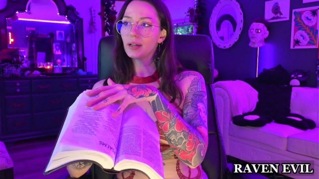 Bible Blasphemy, Body Worship +Tease