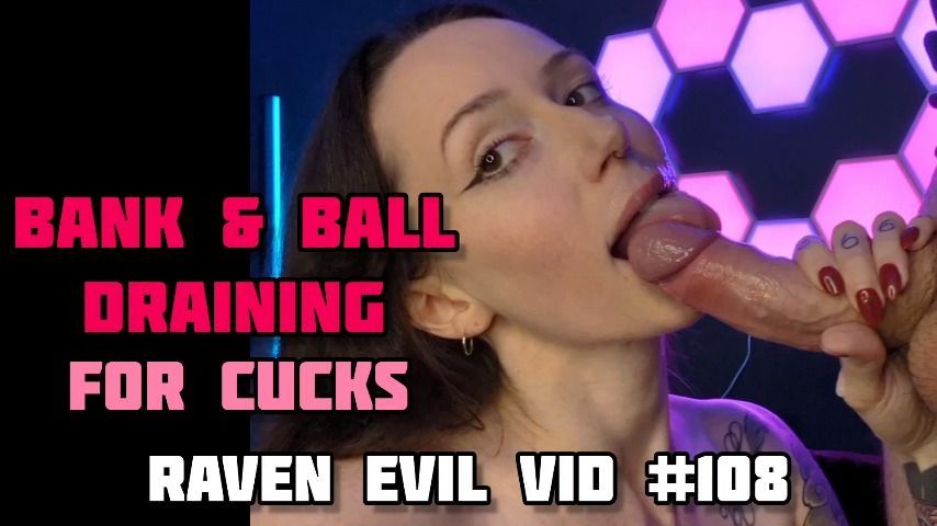 Bank &amp; Ball Draining - Findom Game for Cuckolds