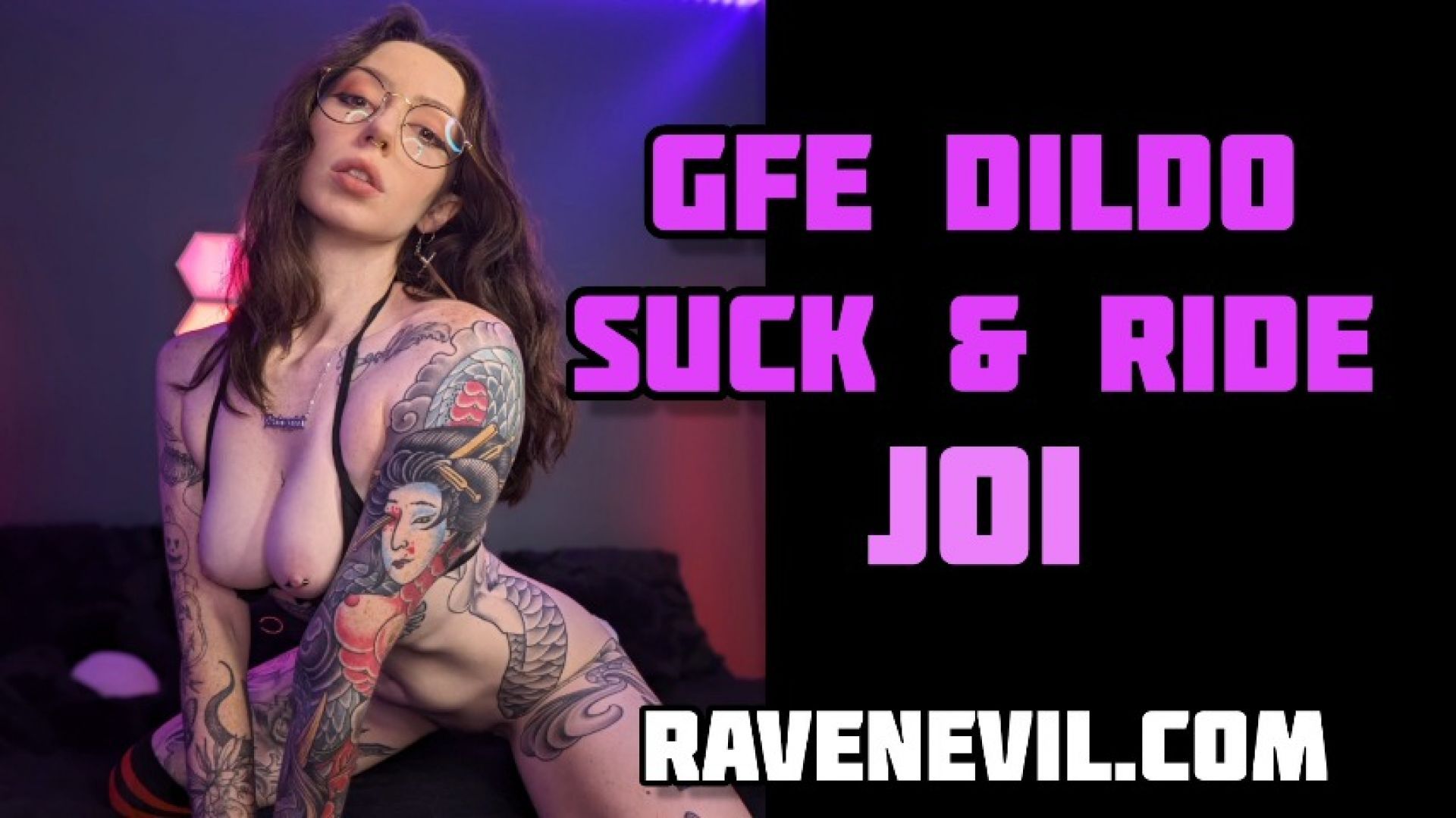 GFE Dildo Suck n Ride JOI Custom