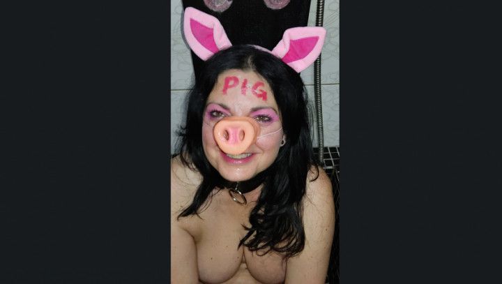 Wife Dumb Pig, it takes so little from a wife to a Cum Pig