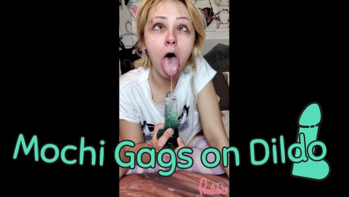 GND Gags on Dildo