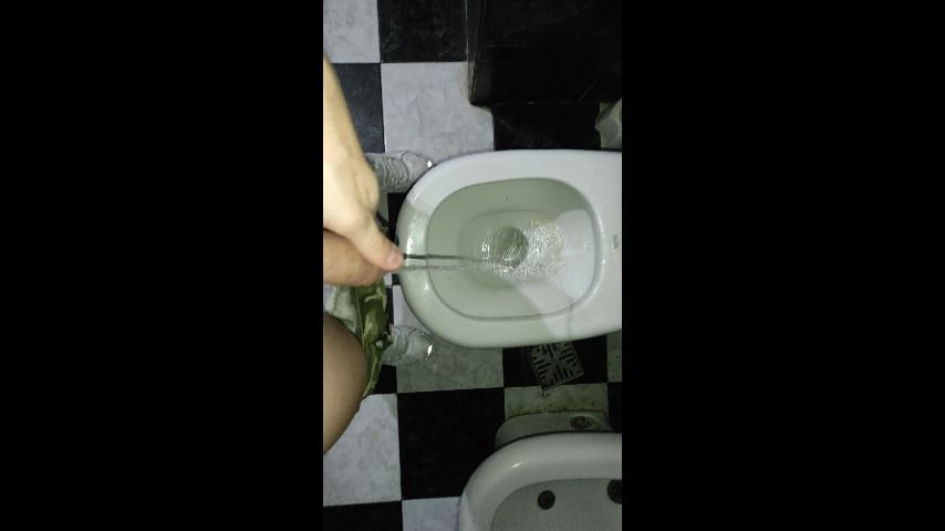 pissing