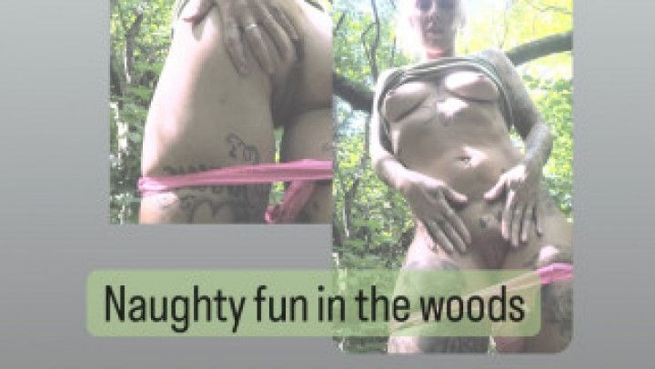 Naughty in the woods