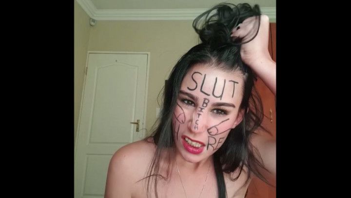 Chubby titles slut self humiliation