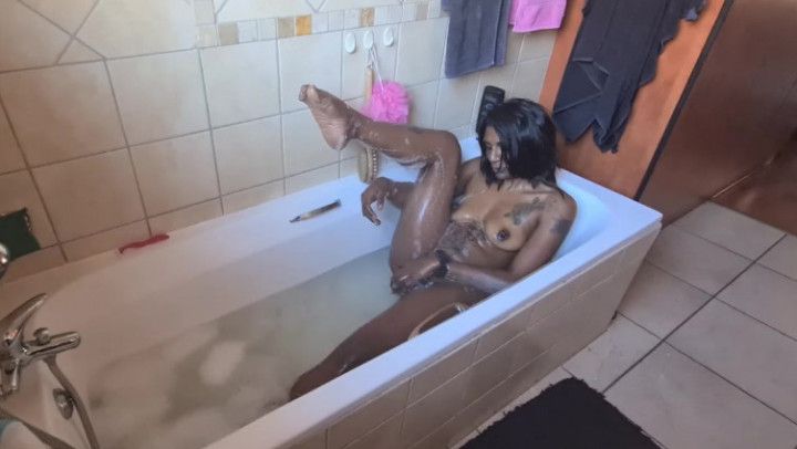 Indian sexy soapy steamy bath