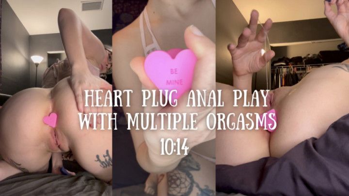 Plug Anal Play w/Multiple Orgasms Bald