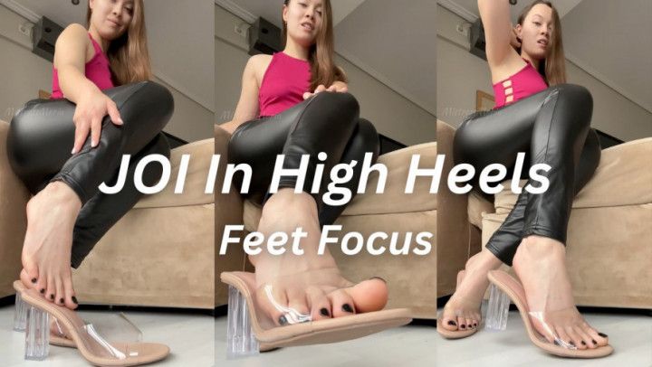 High Heels Feet Jerk-Off Instructions Cum Countdown