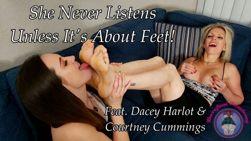 She Nvr Listens Unless Its About Feet