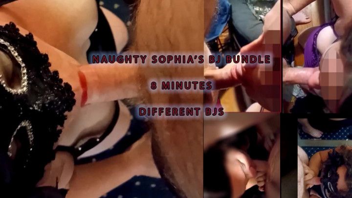 Naughty Sophia's BlowJob Bundle